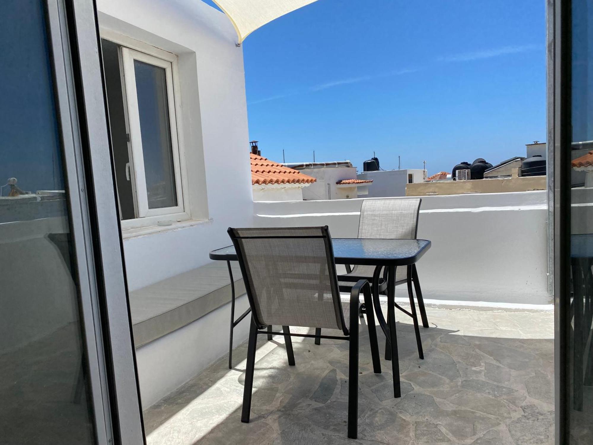 Apartamento Iakovos' Luxury Penthouse Tínos Exterior foto